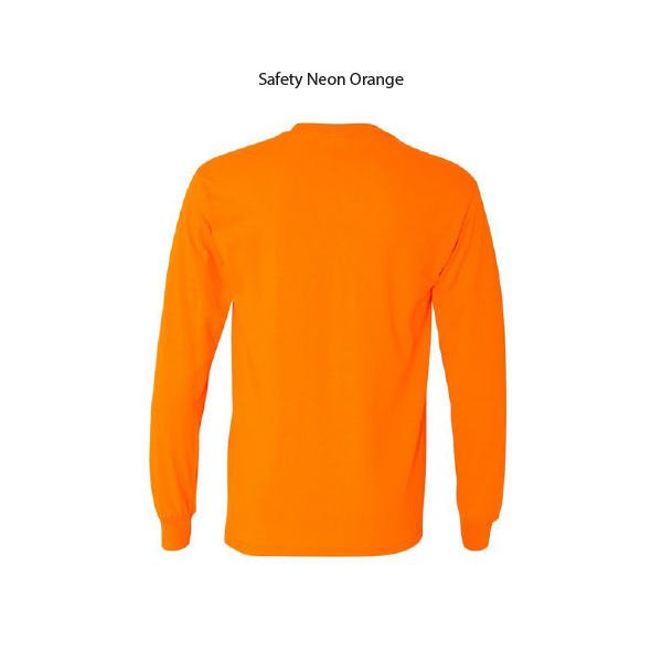 Custom Silkscreen Printing Safety Neon Colors Long Sleeve T-shirts / 100% Cotton / Minimum order of 12 pcs / PLEASE SEND ALL ARTWORK TO SUNGODPRINT@GMAIL.COM