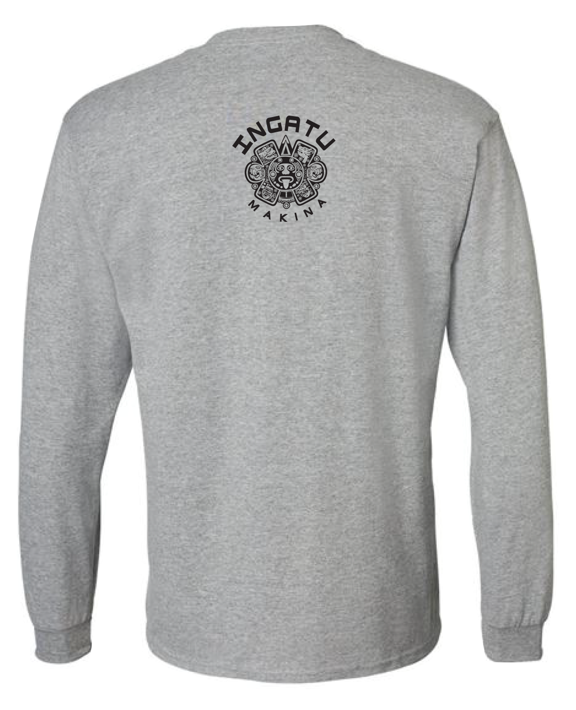 Mexico Heather Gray Long Sleeve Cotton Blend T-shirt / Men / Hombres / Unisex / Polo / Long Sleeve / T-shirt / Mexico / Jalisco / Sinaloa / Michoacan