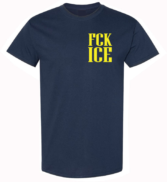 FCK ICE T-shirts Protest 2025 White / Together lets Fight the injustice to Our people get yours Today