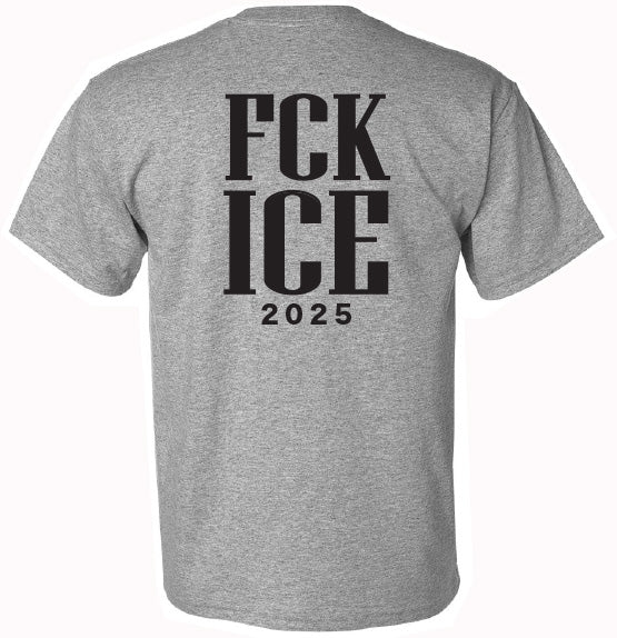 FCK ICE T-shirts Protest 2025 White / Together lets Fight the injustice to Our people get yours Today