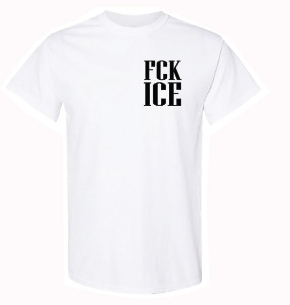 FCK ICE T-shirts Protest 2025 White / Together lets Fight the injustice to Our people get yours Today