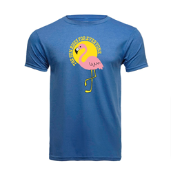 Flamingo "The Sun Rises" soft cotton T-shirts 50/50 blend / sun t-shirts / summer time / good vibes / SunGodPrint