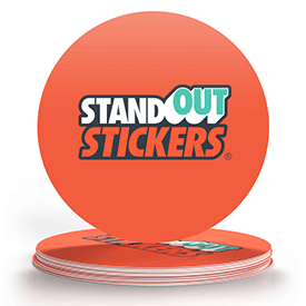 Custom Circle Stickers Gloss or Matte Finish Set of 25 / Visible Advertising / weather Resistant / Car Stickers / Artwork Designs Stickers / PLEASE CHOOSE SIZE, VINYL AND QUANTITY BEFORE YOU HIT CUSTOMIZE