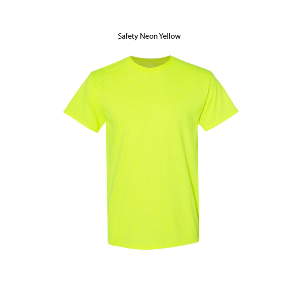 Custom Silkscreen Printing Safety Neon Colors T-shirts / 100% Cotton / Minimum order of 12 pcs /  PLEASE SEND ALL ARTWORK TO SUNGODPRINT@GMAIL.COM