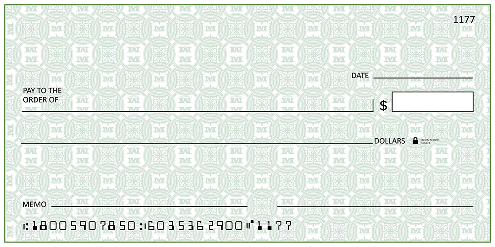 Large checks