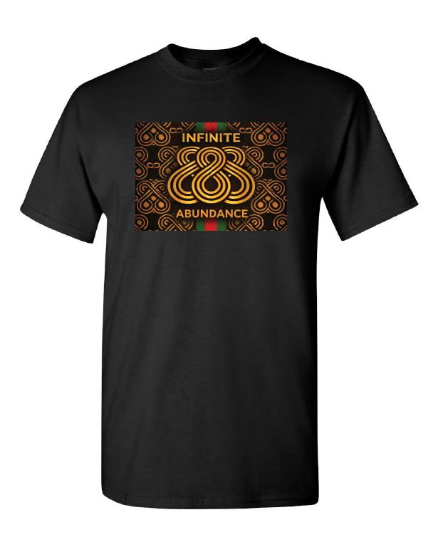Infinite 888 Biege logo black Soft Cotton T-shirts / Cotton Blend / sun t-shirts / summer time / good vibes / Graphic t-shirt / Sunny Day Apparel