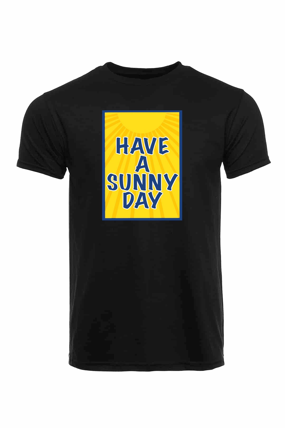 Have a Sunny Day Gray Soft Cotton T-shirts / Cotton Blend / sun t-shirts / summer time / good vibes / Graphic t-shirt