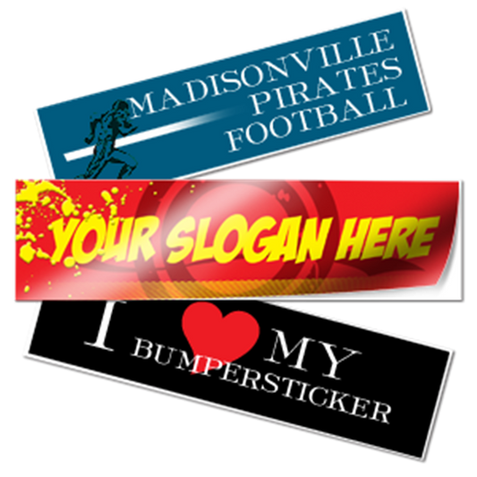 Custom made Bumper stickers gloss or matte finish Set of 25 / Visible Advertising / weather Resistant  / Car Stickers / PLEASE CHOOSE SIZE, VINYL AND QUANTITY BEFORE YOU HIT CUSTOMIZE