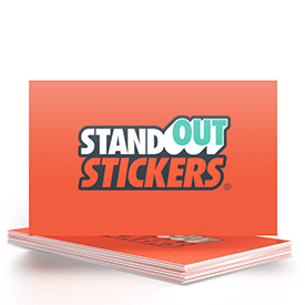 Custom Rectangle Stickers Gloss or Matte Finish Set of 25 / Visible Advertising / weather Resistant / Car Stickers / Artwork Designs Stickers / PLEASE CHOOSE SIZE, VINYL AND QUANTITY BEFORE YOU HIT CUSTOMIZE