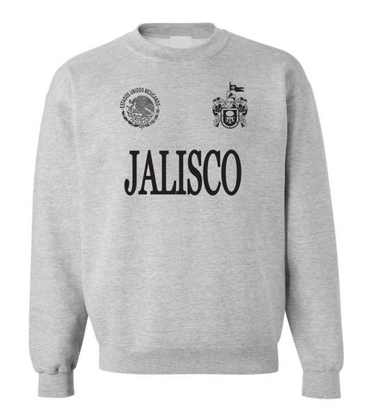 Jalisco Gray Soft Cotton Sweater / Men / Hombres / Unisex / Long Sleeve / Sweater / Mexico / Jalisco / Sinaloa / Michoacan
