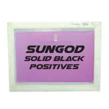 Positives Solid Black Ready to Burn on Screen for Silkscreen Printing / clear film / exposure / silkscreen printing / Transparency sheets / PLEASE CHOOSE SIZE AND SHEETS BEFORE YOU HIT CUSTOMIZE