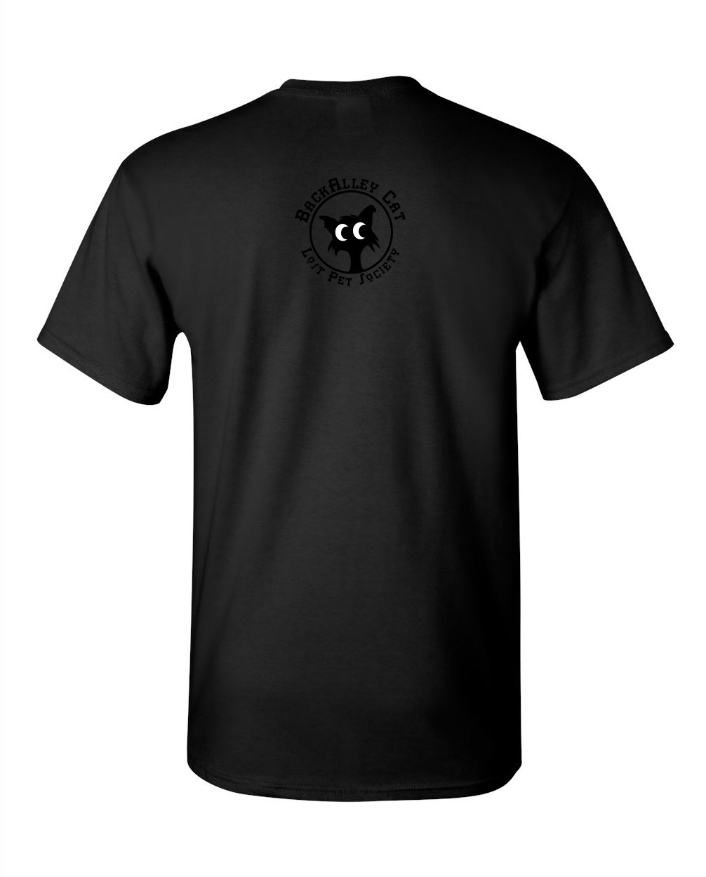 Small Black Cat White T-shirt 100% Cotton / LPC / pet lovers / black cat / cat lover / white / gray / black