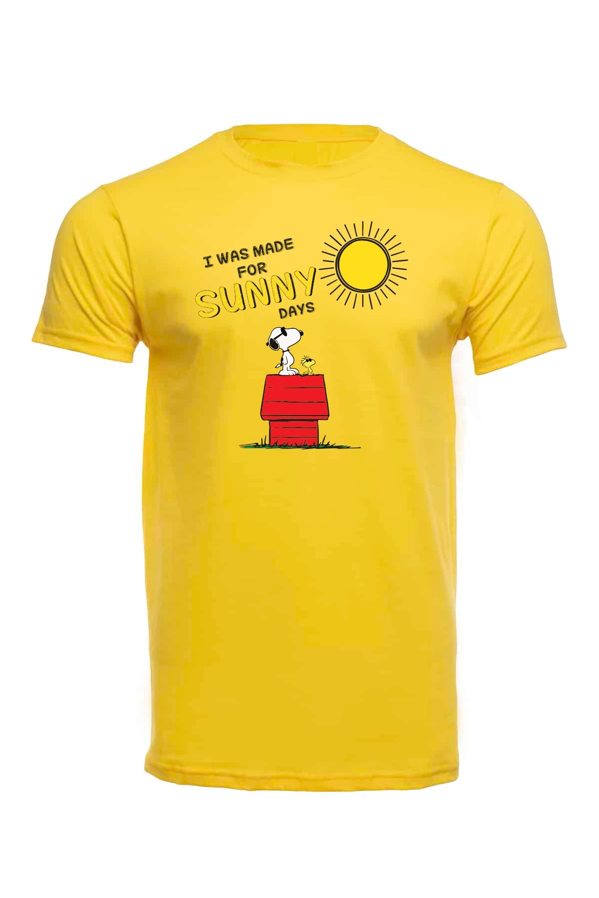 Snoopy "made for the sun" soft cotton Gray T-shirts 50/50 blend / sunny day Apparel / summer time / good vibes / Graphic t-shirt